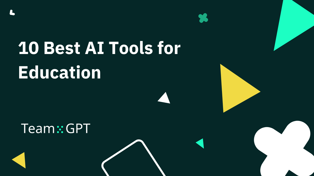 10 Best AI Tools for Education