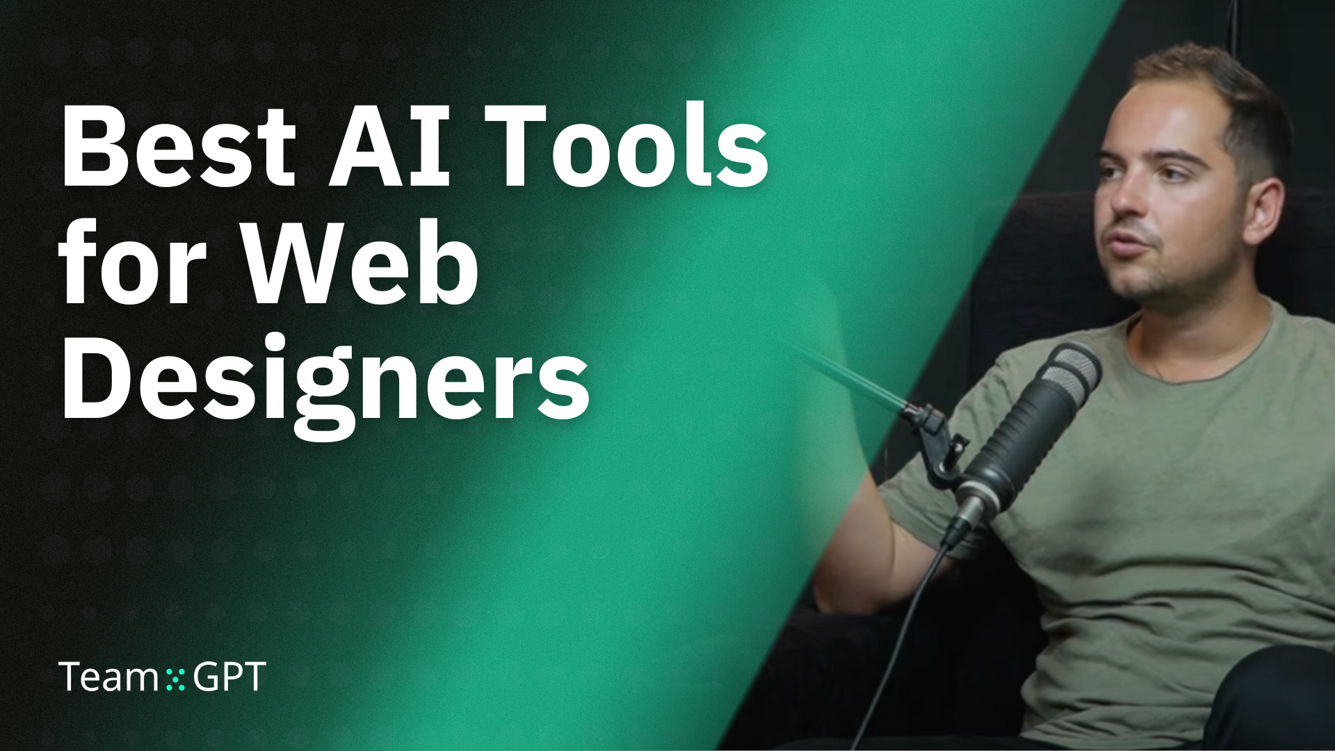 Iliya Valchanov talking about the best AI tools for web designers