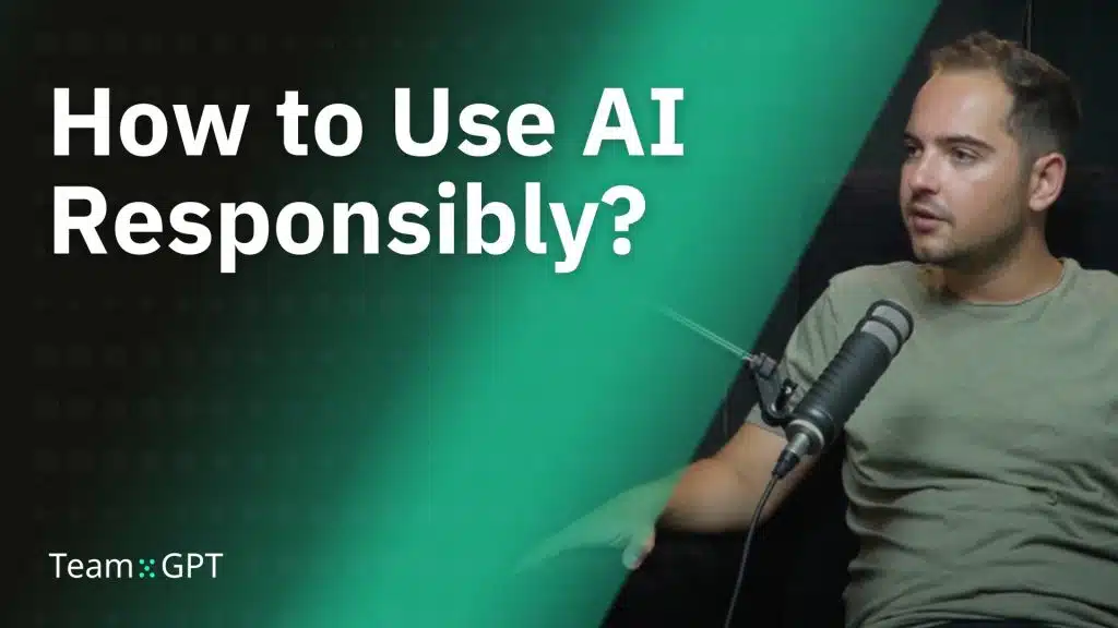 How to use AI responsibly?