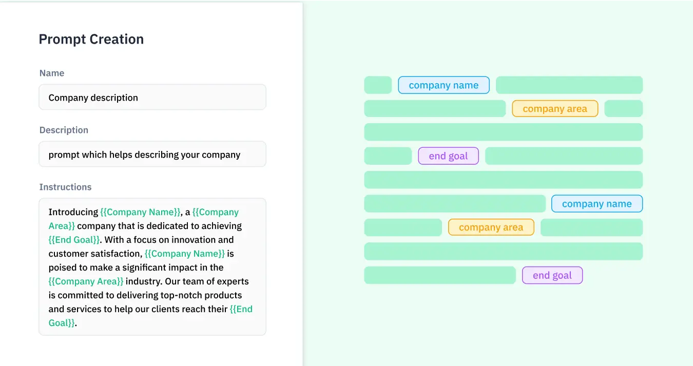 Intuitive AI toolkit to build custom prompts