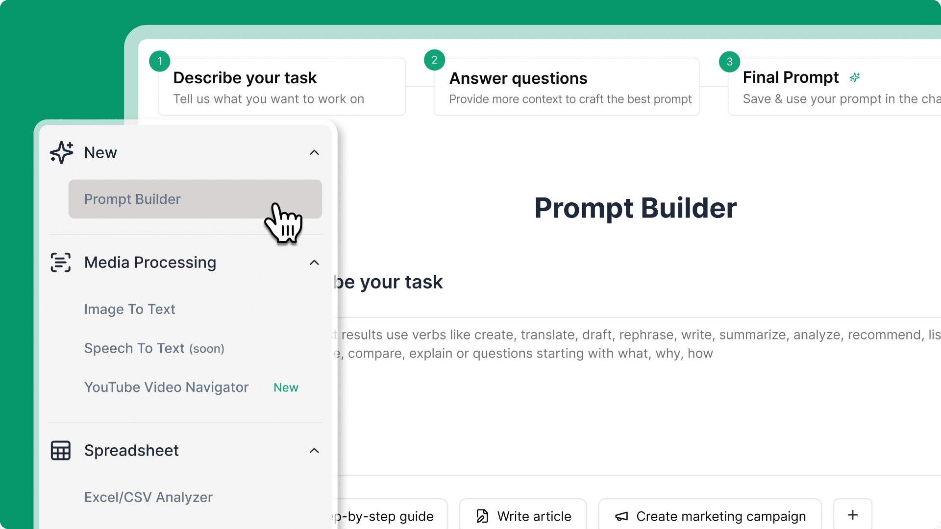 Marketing Tools Demo