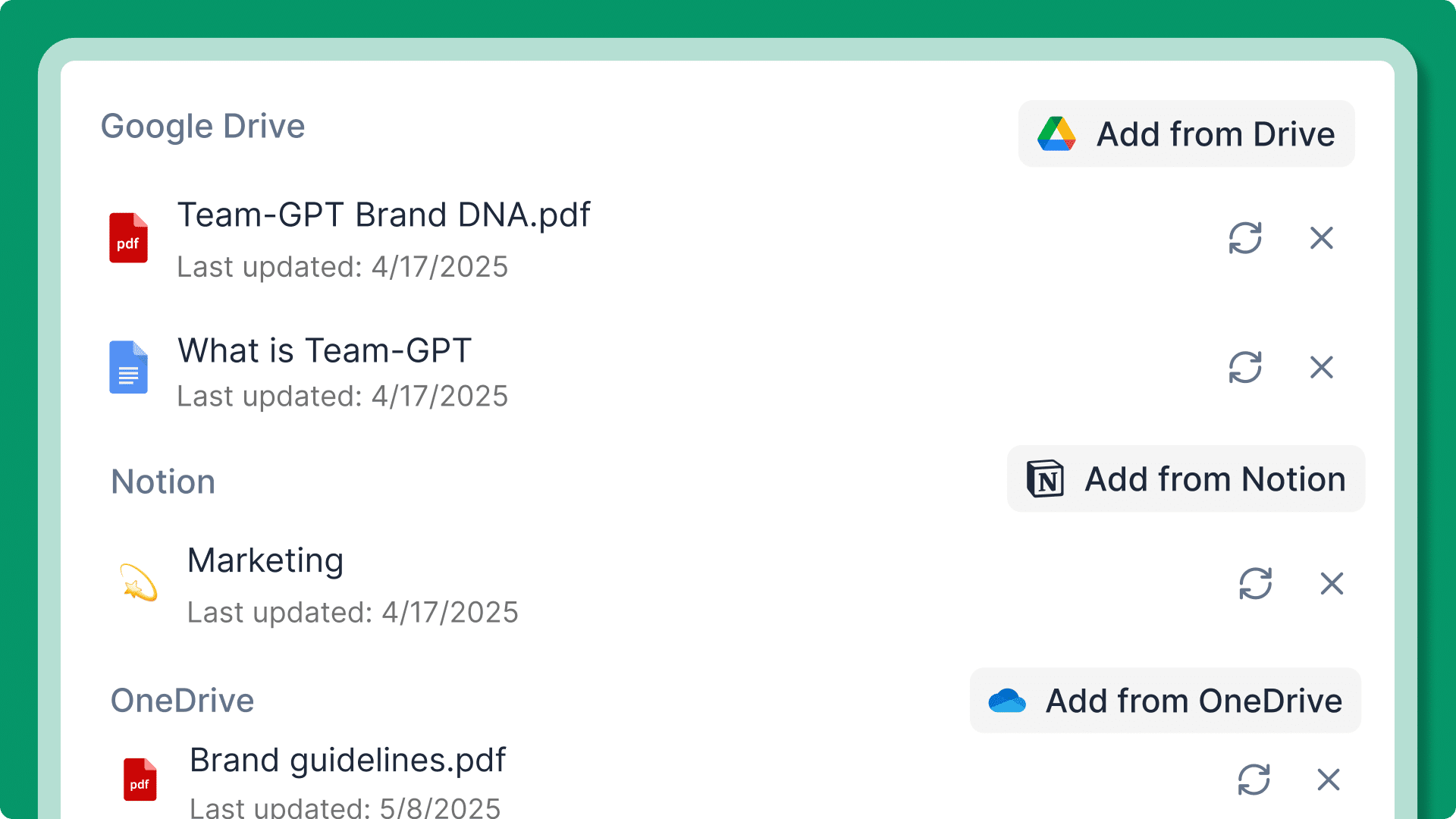 Integrations Demo