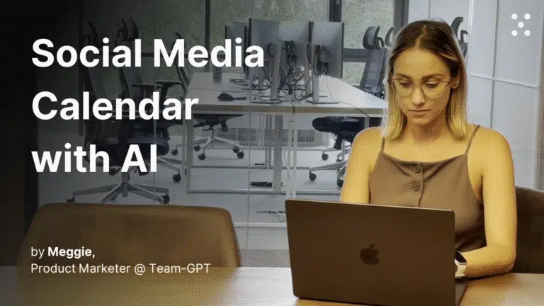 Social Media Calendar with AI