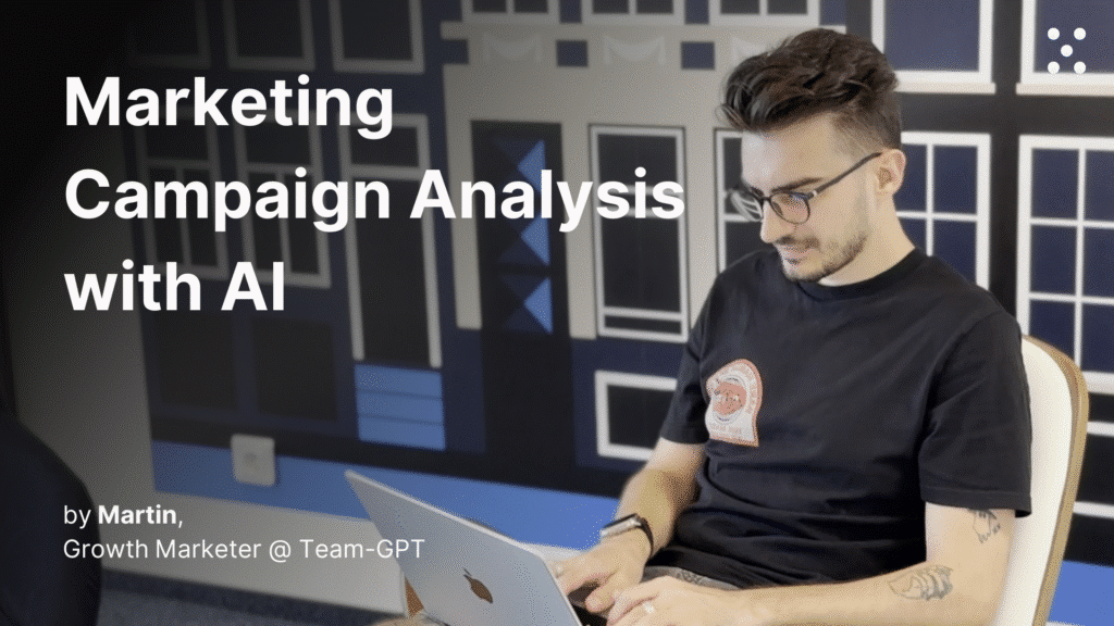 marketing analysis with Ai